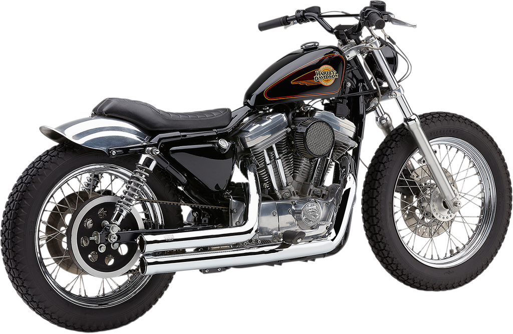 COBRA 909 Exhaust - Chrome  86-03 XL  6701
