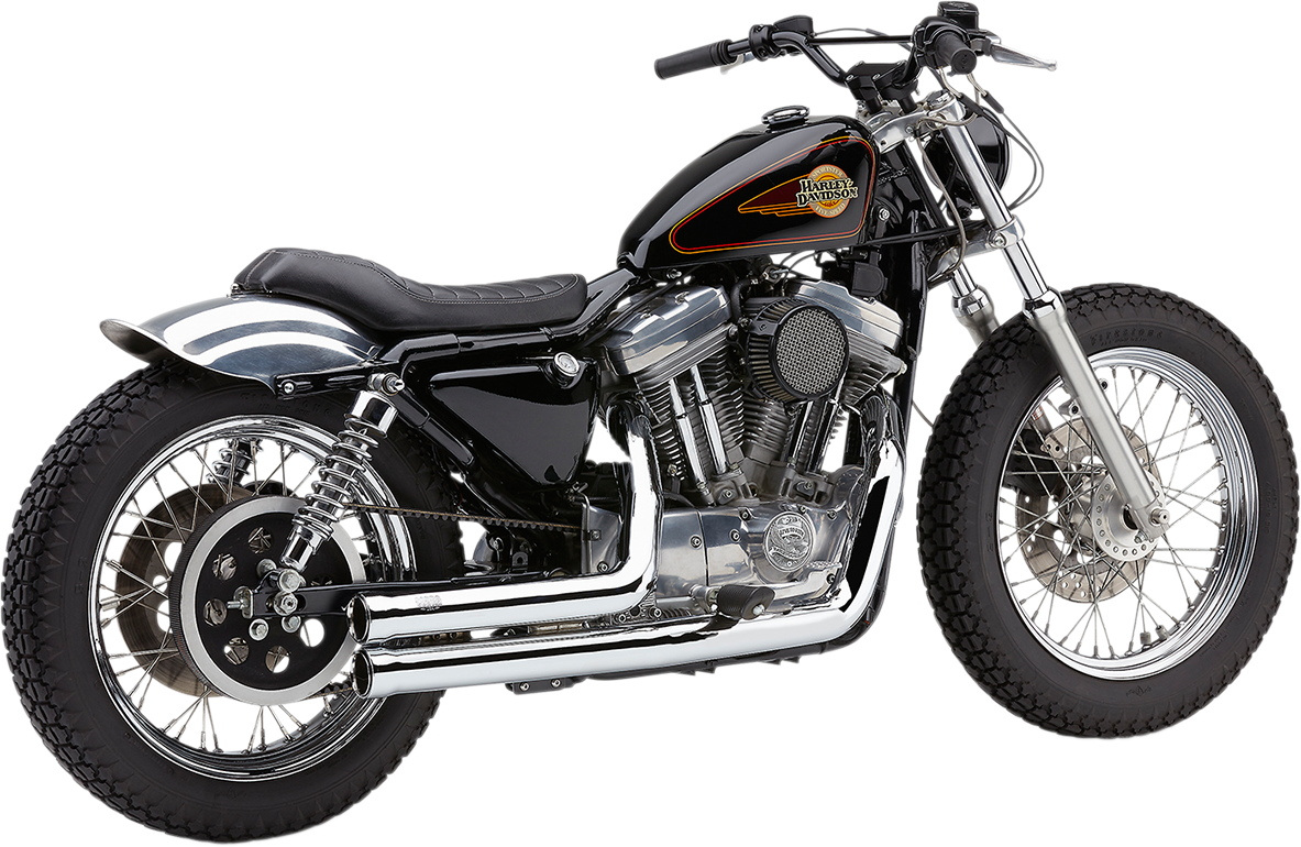 COBRA 909 Exhaust - Chrome  86-03 XL  6701