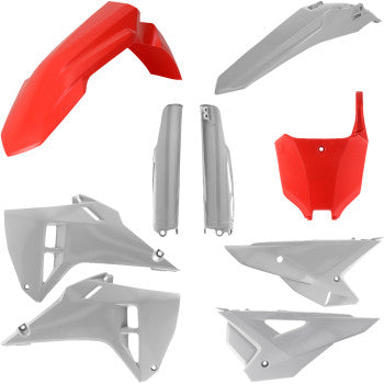 ACERBIS Full Replacement Body Kit - Red/Gray