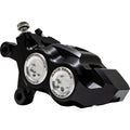 PERFORMANCE MACHINE (PM) Caliper - 137 X 4B - Left - Black Anodized with Clear Bore Caps 0053-2957-MC