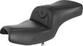 SADDLEMEN RoadSofa Seat - without Backrest - Black w/ Black Stitching - Challenger '20-'22 I20-06-187