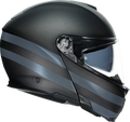 AGV SportModular Helmet - Dark Refractive - Carbon/Black - Large 211201O2IY01414