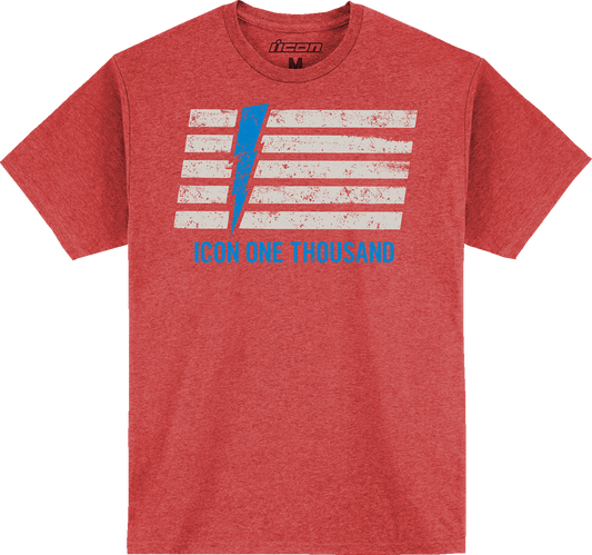ICON Invasion Stripe™ T-Shirt - Red - Large 3030-23486