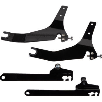 COBRA Backrest Kit - 14" - Black - Dyna 602-2004B