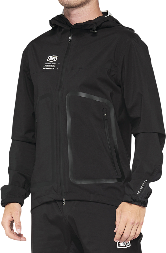 100% Hydromatic Jacket - Black - Medium 40039-00001