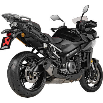 AKRAPOVIC Slip-On Line Muffler - Titanium  GSX-S1000 GX 2024 -2025  S-S10SO19-HAPT  1811-4680