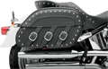 SADDLEMEN Saddlebag - Rigid - Slant - Desperado 3501-0225