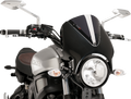 PUIG HI-TECH PARTS Retrovision Windscreen - Dark Smoke - XSR700 9560F