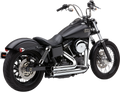 COBRA 909 Exhaust - Chrome - '12-'17 Dyna 6708