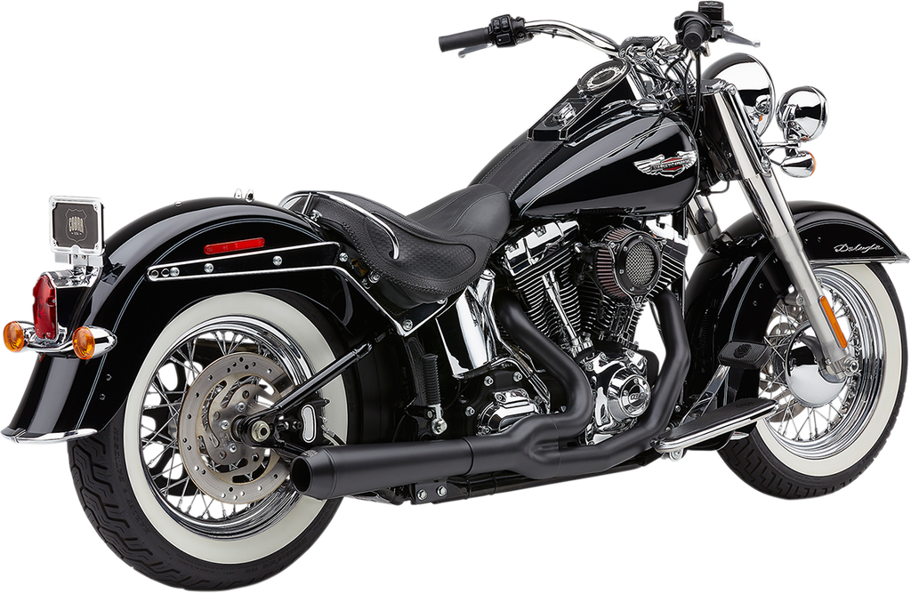 COBRA El Diablo Exhaust - Black - '12-'17 Softail N/F FXSB/FXSE MODELS 6483B