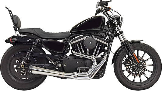 BASSANI XHAUST Road Rage Exhaust - Chrome 1X52R