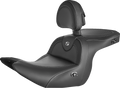 SADDLEMEN Roadsofa Carbon Fiber Heated Seat - Black - with Backrest - GL1800 '18-'23 H18-07-185BRHCT