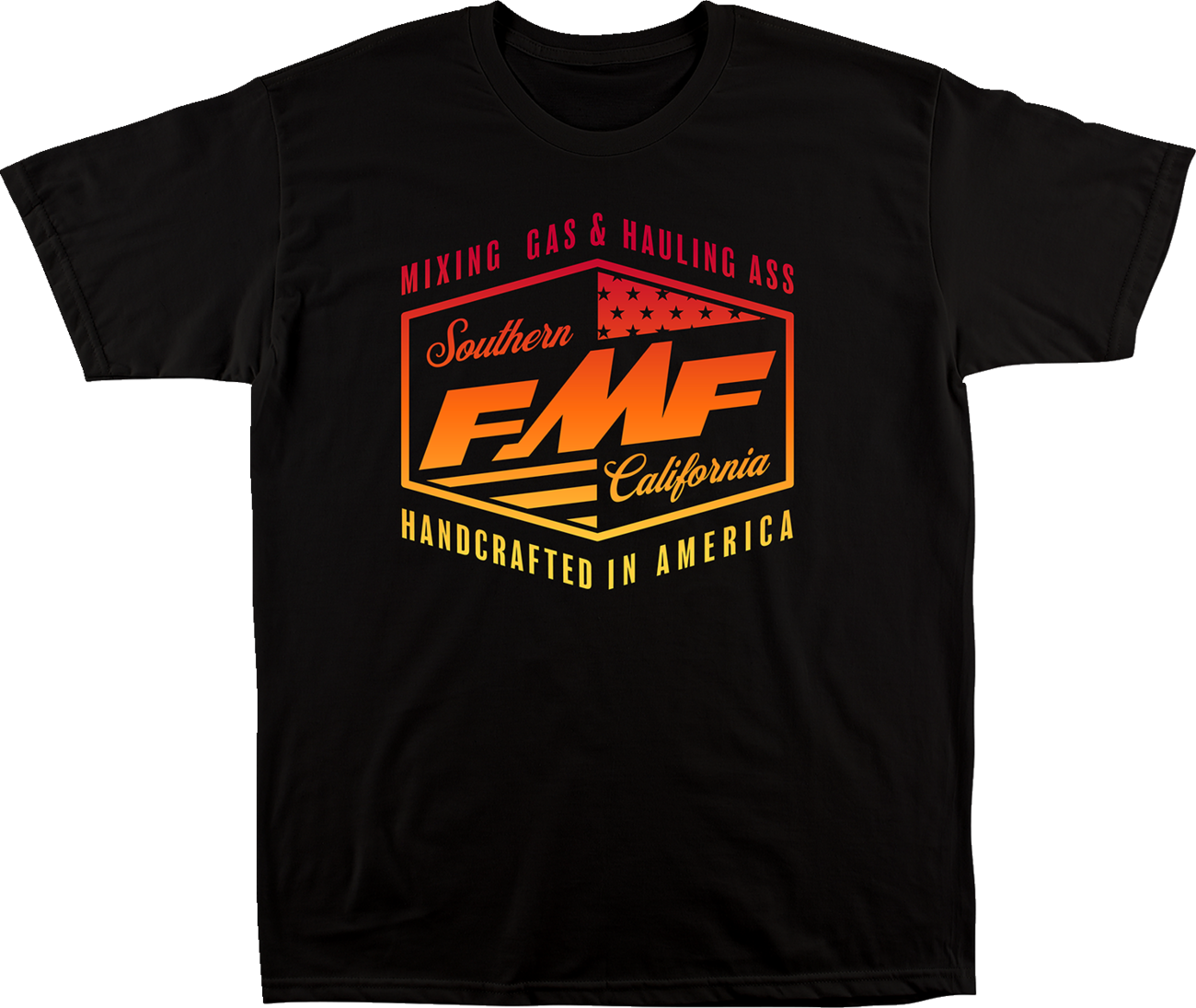 FMF Industry T-Shirt - Black - Small FA22118911BLKS 3030-22451