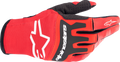 ALPINESTARS Techstar Gloves - Warm Red/Black - 2XL 3561023-3110-2X