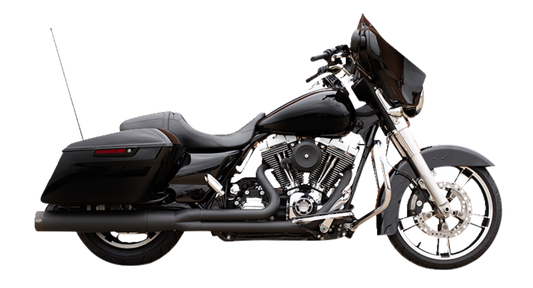 S&S CYCLE 50 State 2:1 SidewinderÂ® Exhaust - Black 550-0772B