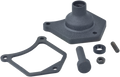DRAG SPECIALTIES Solenoid End Cover - Starter Button - Black Wrinkle 79-4002