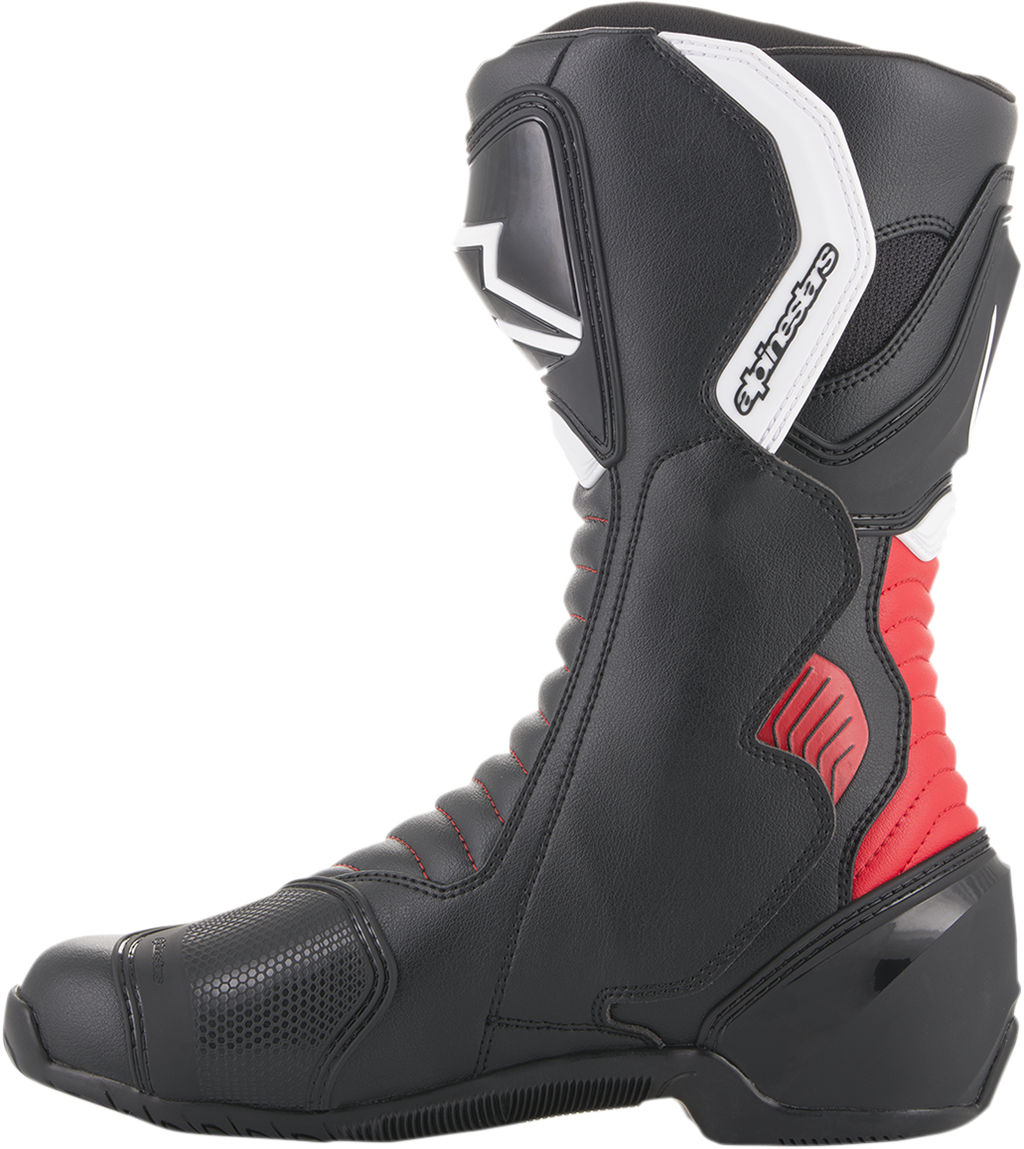ALPINESTARS SMX-6 v2 Boots - Black/Red - US 12.5 / EU 48 22230171348