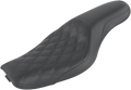 SADDLEMEN Profiler Seat - Front Lattice/Rear Smooth - Black - XLC 807-03-149