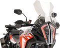 PUIG HI-TECH PARTS Race Windscreen - Clear - KTM 9717W