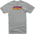 ALPINESTARS Split Time T-Shirt - Heather Gray - Medium 1213720161026M