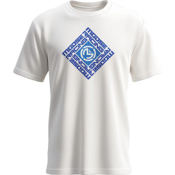 MOOSE RACING Youth Spin Sync T-Shirt - White - Large 3032-3811