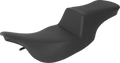 SADDLEMEN Step-Up Seat - Smooth - Black - FLH 897-07-194