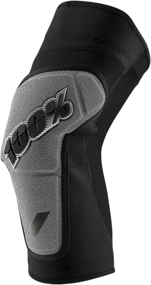 100% Ridecamp Knee Guards - Black/Gray - Medium 70001-00002