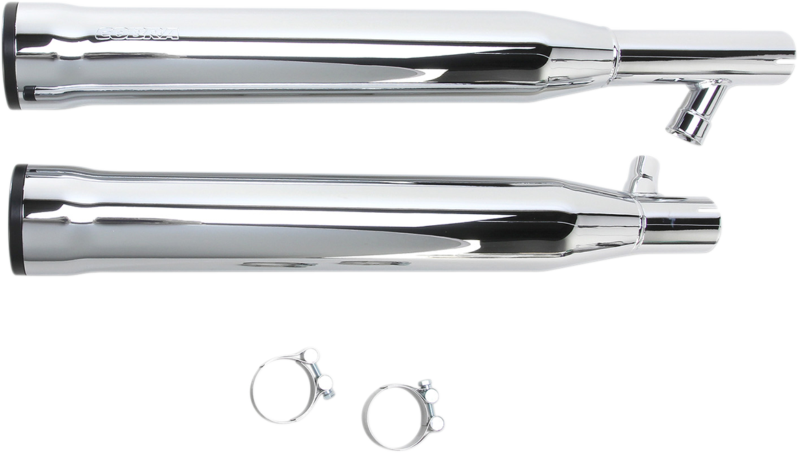 COBRA 3" RPT Mufflers - Chrome FIT 00-06 MODELS ONLY 6050