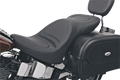 SADDLEMEN Seat - Explorer - Without Backrest - Stitched - Black - Softail 8150JS
