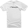ALPINESTARS Linear T-Shirt - White/Black - Medium 1211720242010M