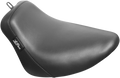 LE PERA Bare Bones Solo Seat - Smooth - Black - Softail LY-007