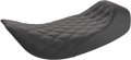 SADDLEMEN Renegade Solo Seat - Lattice Stitched - Black 897-06-002LS