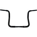 FAT BAGGERS INC. 1-1/4" EZ Install Round Top Handlebar - Reduced Reach - 13" - Black 903013-B