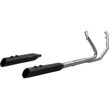 KHROME WERKS 2-into-2 Icon-SR Exhaust System - Chrome - Without End Caps - M8 Touring 200100-SR