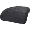 MUSTANG Padded Passenger Seat Cowl - Double Diamond - Black Stitch - FLT/FLH '23-'25 88611