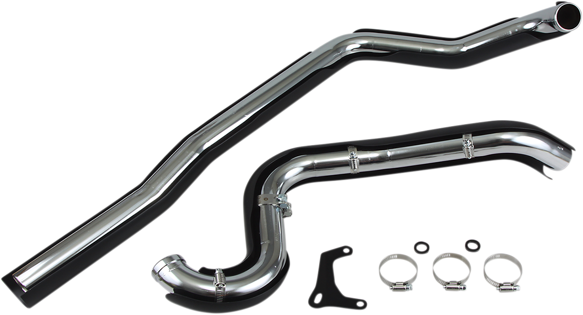 COBRA True Dual Headpipes - Black - '95-'06 FL 6250RB