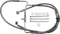 DRAG SPECIALTIES Brake Line - +10" - Stainless Steel - XL 618566-10