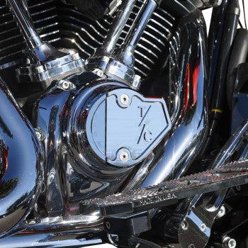 THRASHIN SUPPLY CO.  Cam Cover - Gen 2 - Smooth - Chrome - M8 TSC-3028-3