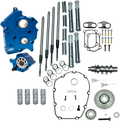 S&S CYCLE Cam Chest Kit with Plate M8 - Gear Drive - Water Cooled - 465 Cam - Chrome Pushrods 310-1001A