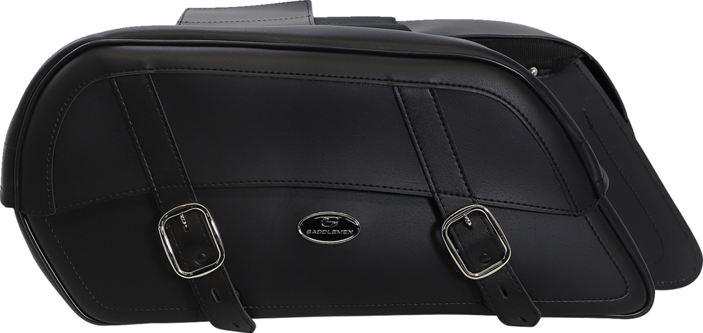 SADDLEMEN Drifter Slant Saddlebags - Extra Jumbo 3501-0321