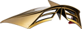 ICON Domain™ OTT Rear Spoiler - Gold 0133-1412