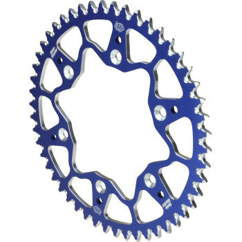 MOTO-MASTER 7075 Aluminum Rear Sprocket - 52 Tooth - Blue - Suzuki/Yamaha 620042452