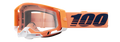 100% Racecraft 2 Goggles - Coral - Clear 50009-00018