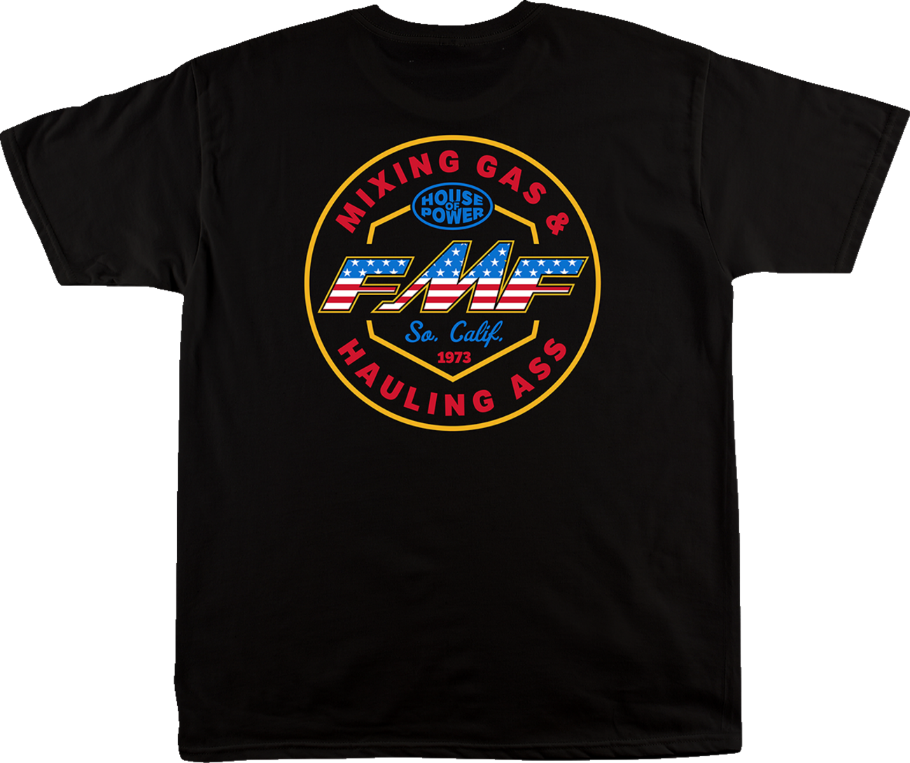 FMF American Speed T-Shirt - Black - Medium SP23118912BLKM 3030-23078