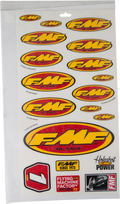 FMF Assorted Sticker Sheet 014800 4320-1610
