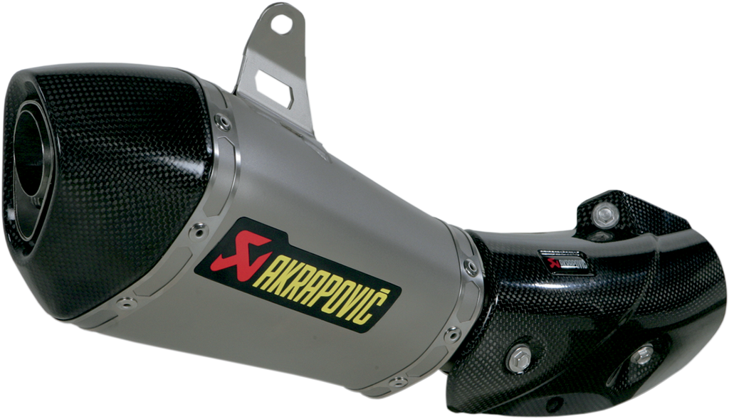 AKRAPOVIC Slip-On Exhaust Muffler Triangle  Titanium Ninja ZX-10R 2011-2015 S-K10SO7T-HASZ 1811-2300