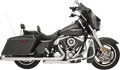 KHROME WERKS 2:2 Dominator Exhaust System - Chrome - '09-'16 FL - With 4-1/2" Muffler 200630