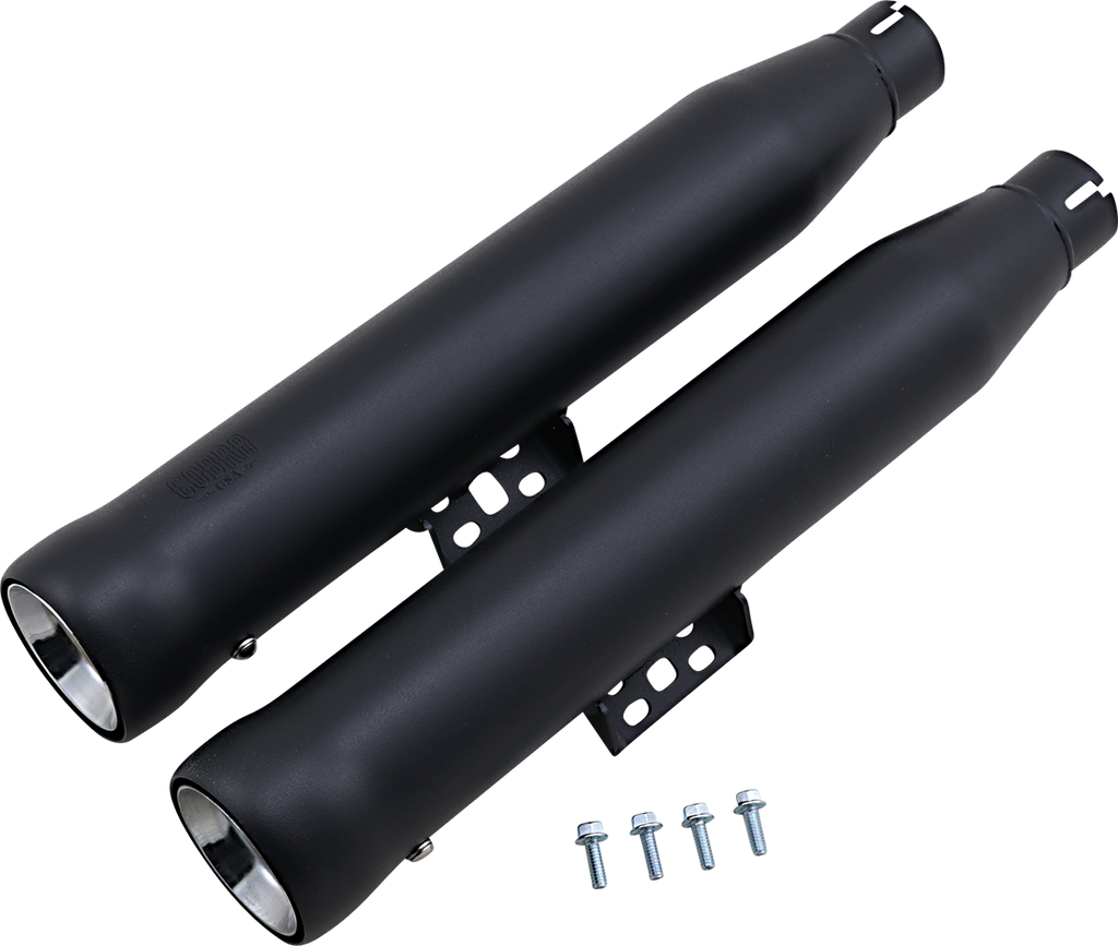 COBRA Neighbor Hater Mufflers - Black 6048B