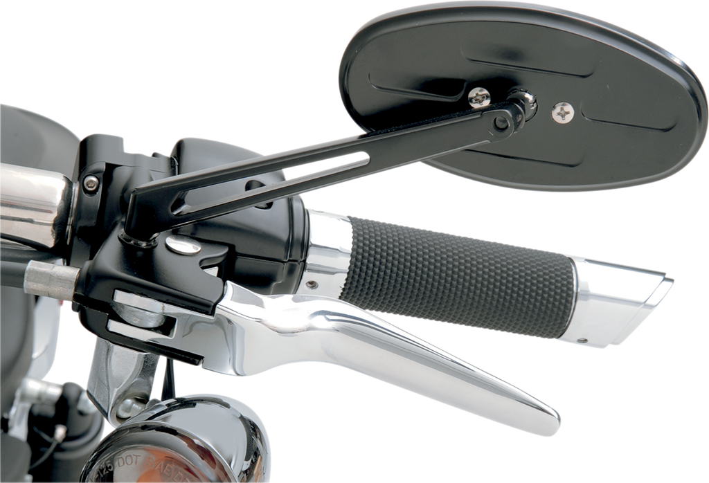 DRAG SPECIALTIES Stealth 2 Mirror - Black 06400286SC-3N