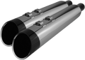 KHROME WERKS 4.5" Mufflers for Touring - Chrome with Edge Electra /Road/Street 2017-2022   Glide  202765